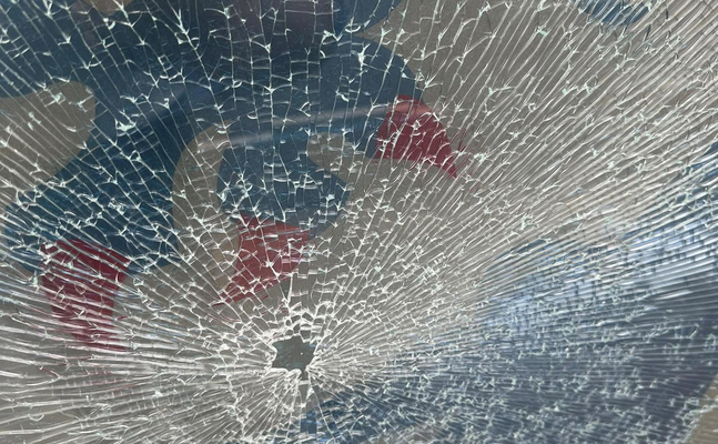 Ein Bild des Vandalismus