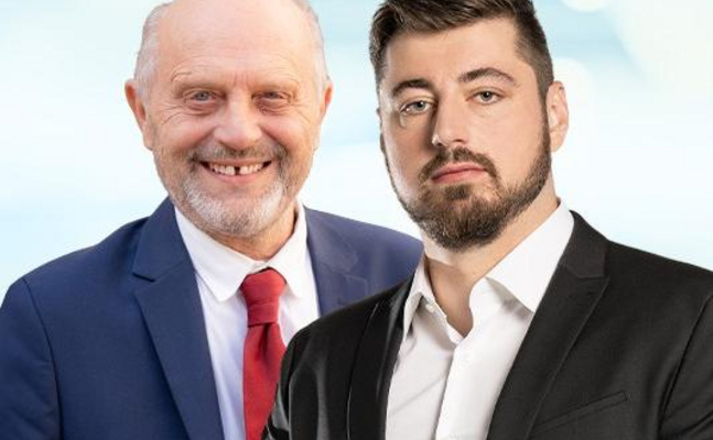 Ein Bild von Klubobmann Dr. Andreas Schöppl und Klubobmann Paul Dürnberger