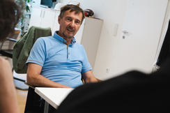 Ein Bild von Wohnbau-Landesrat Martin Zauner im Interview