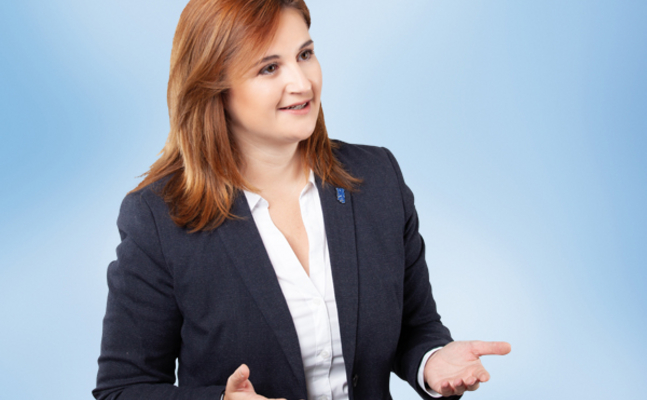 Ein Bild von Landesparteiobfrau LAbg. Marlene Svazek, BA