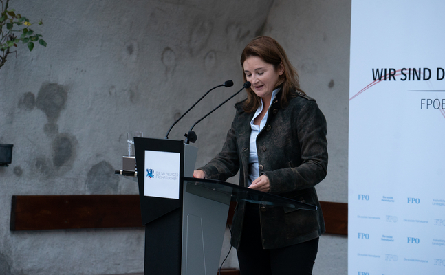 Ein Bild von Landesparteiobfrau LAbg. Marlene Svazek, BA