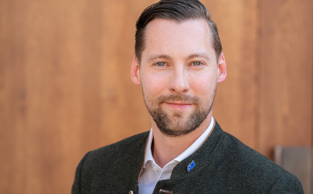 Ein Bild von Stadtparteiobmann LAbg. Dominic Maier